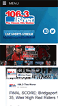 Mobile Screenshot of 1063theriver.com
